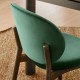 Calligaris Ines Chair Wood Legs