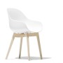 Connubia Calligaris Academy Chair Wood Legs With Arms