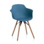 Bontempi Casa Mood Chair Wood Legs With Arms