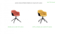 Bontempi Casa Mood Upholstered Spider Leg Chair With Arms