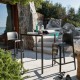 Connubia Calligaris Bayo Outdoor Bar Stool