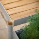 Cane-line Sticks Planter Bench