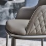 Cattelan Italia Magda Couture Chair With Arms
