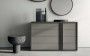 Linear Stripe Chest of Drawers
