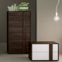 Linear Stripe Tall Chest of Drawers