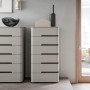 Curved Tall Chest of Drawers