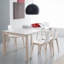 Connubia Calligaris Eminence Wood With Wood Legs Table