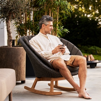 Rocking settee deals