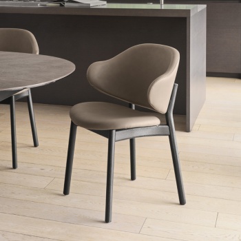 Calligaris Holly Chair Wood Legs