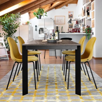 Connubia Calligaris Baron Wood Extendable Table