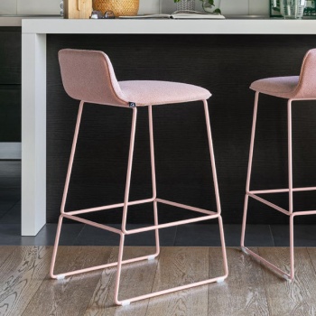 Connubia Calligaris Riley Soft Bar Stool