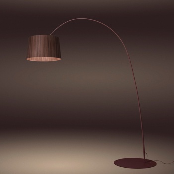 Foscarini Twiggy Rosewood Floor Lamp