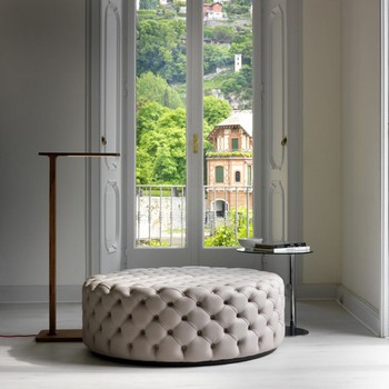 Porada Alcide Circle Pouf