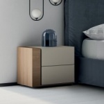Groove Bedside Table