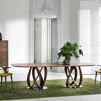 Porada Infinity Wood Table