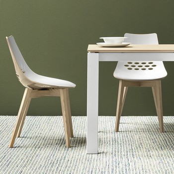 Connubia Calligaris Jam Chair Wood Legs