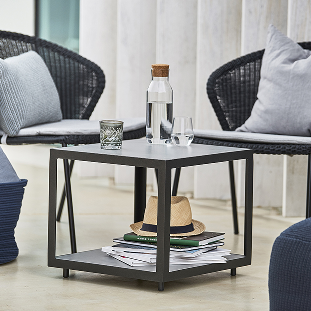 Cane Line Level Side Table Cane Line Level Side Table, Twist Coffee Table Cane Line