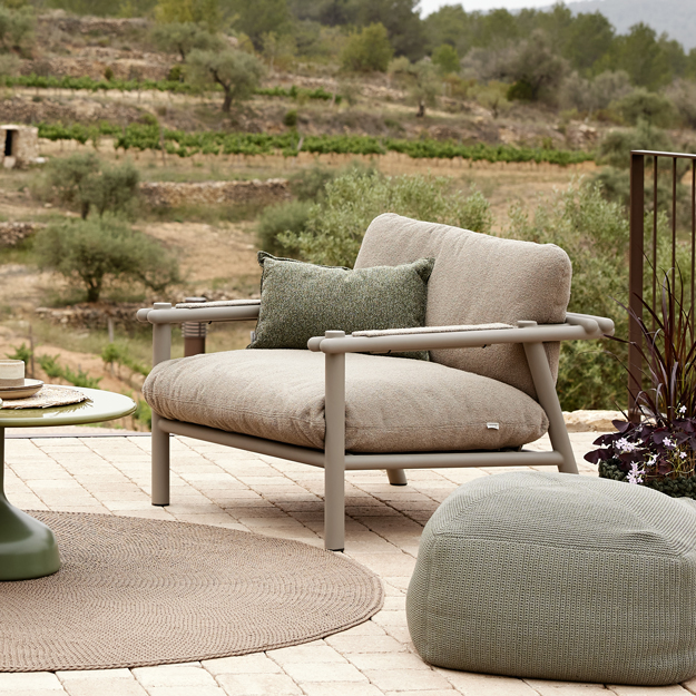 Cane line Sticks Lounge Chair