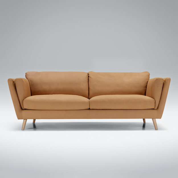 Sits Nova Leather Sofa, Modern Furniture Leather Sofa