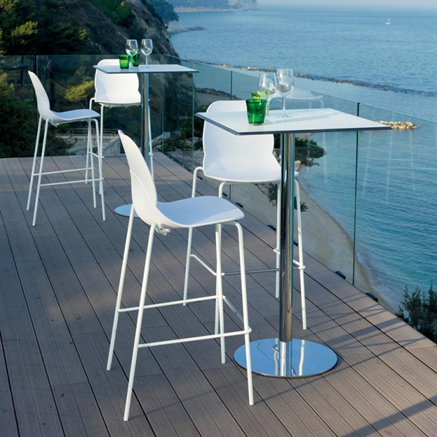 Bontempi Casa April Outdoor Bar Stool