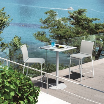 Bontempi Casa Net Outdoor Bar Stool