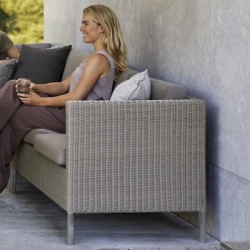 Cane-line Connect Dining Sofa